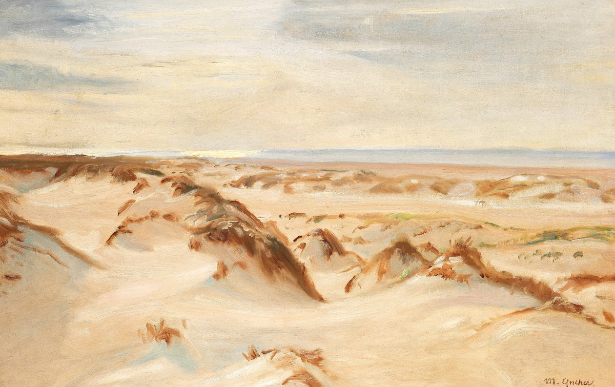 Dunes, Skagen. autorstwa Michael Peter Ancher