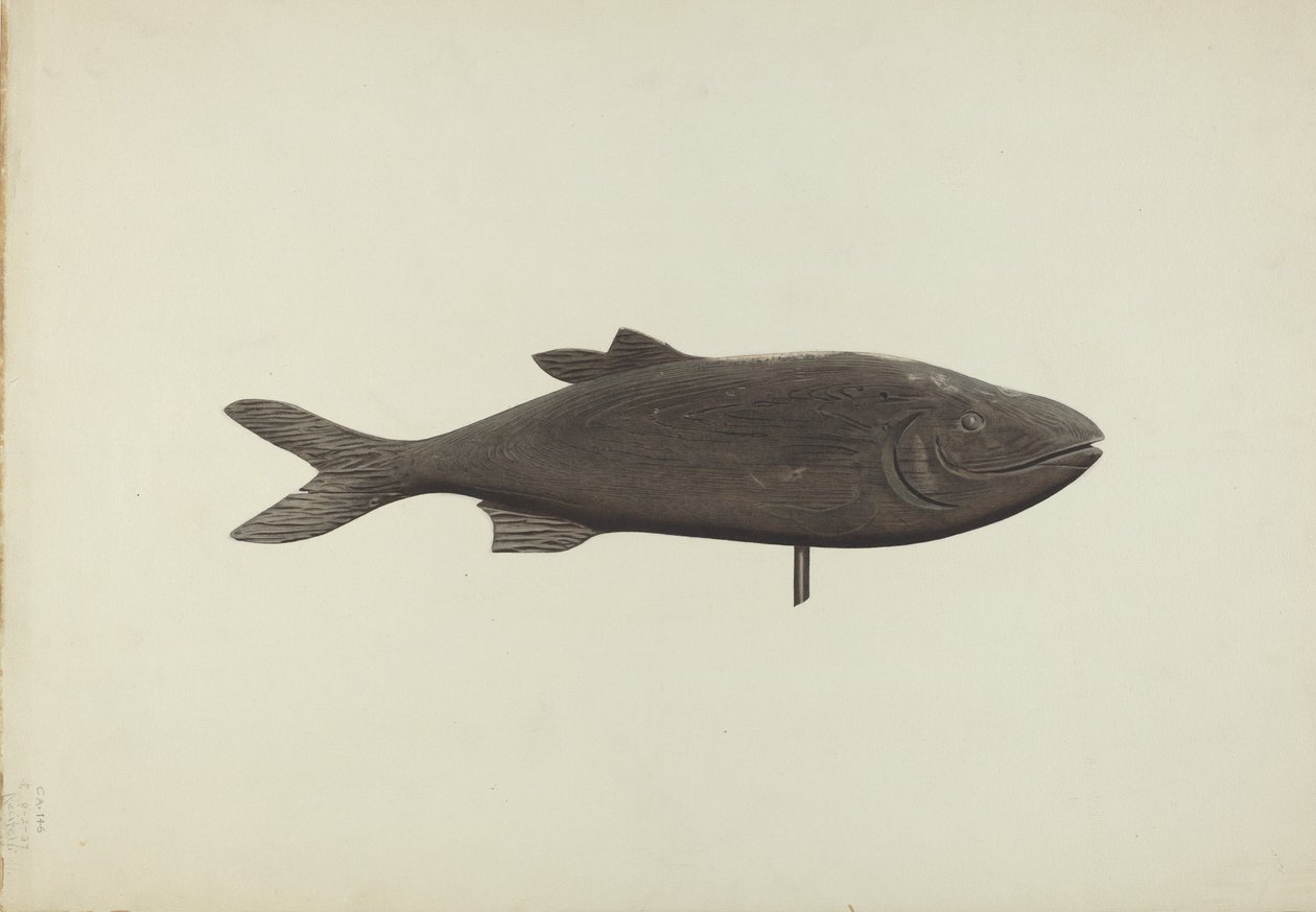 Ryba wiatrowskaz, ok. 1939. autorstwa Michael Riccitelli