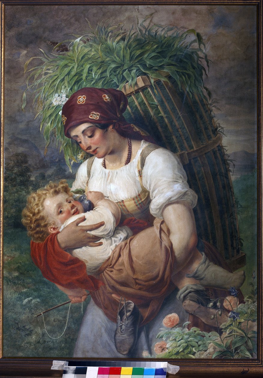 Matka z dzieckiem autorstwa Michael Stohl