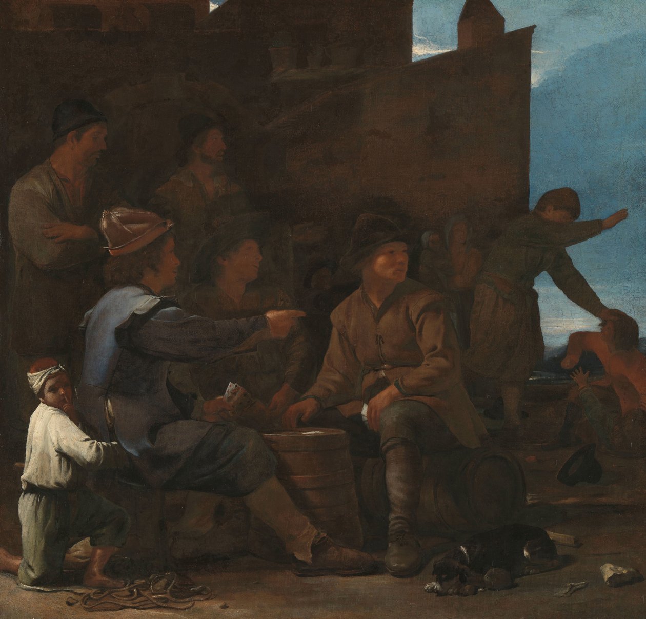 Gracze w karty autorstwa Michael Sweerts