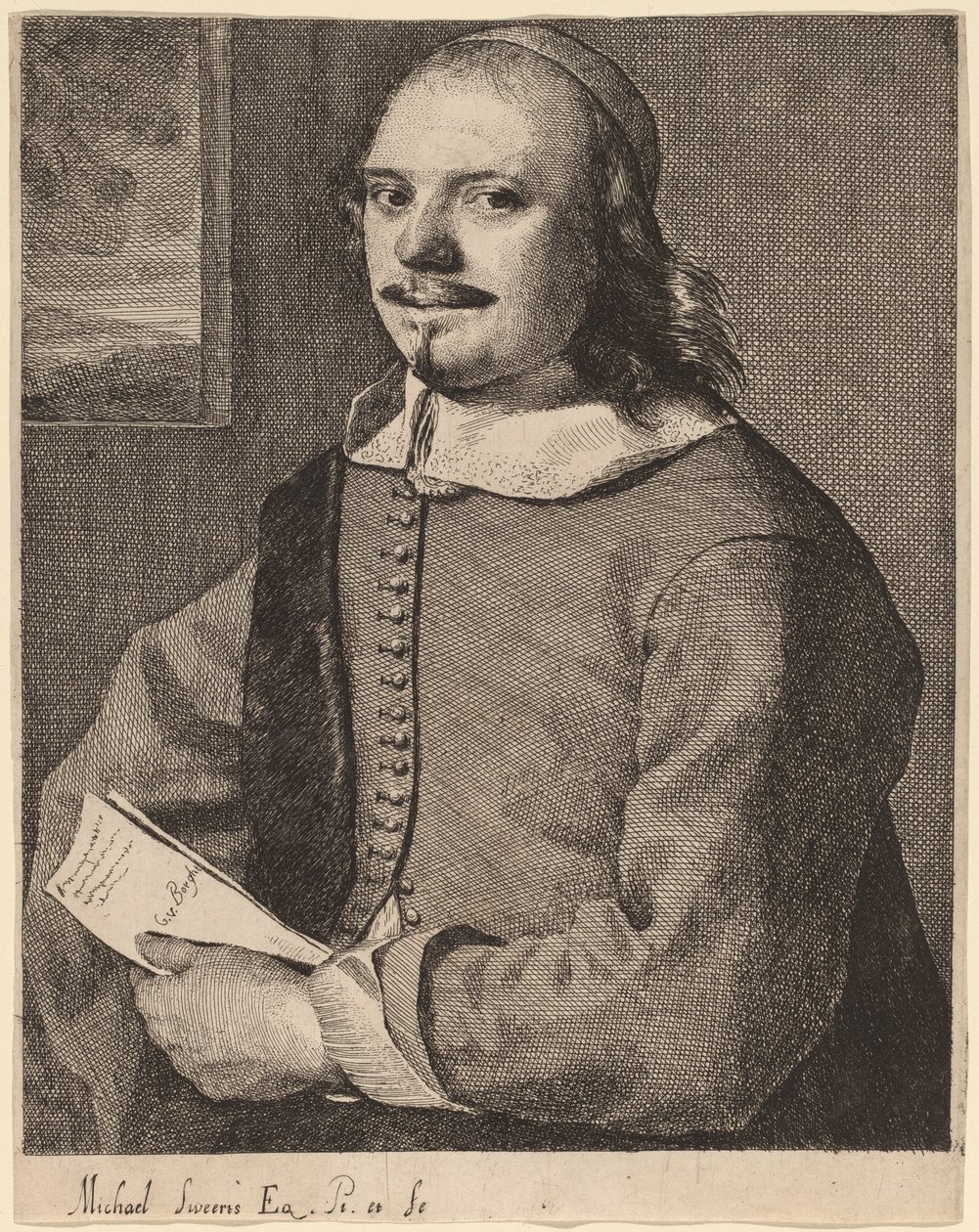 Willem van der Borcht autorstwa Michael Sweerts