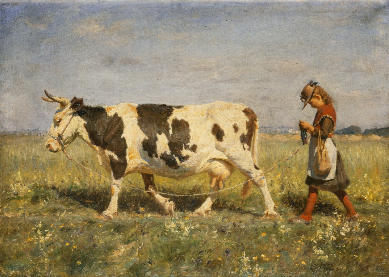 Na targ, 1892 autorstwa Michael Therkildsen