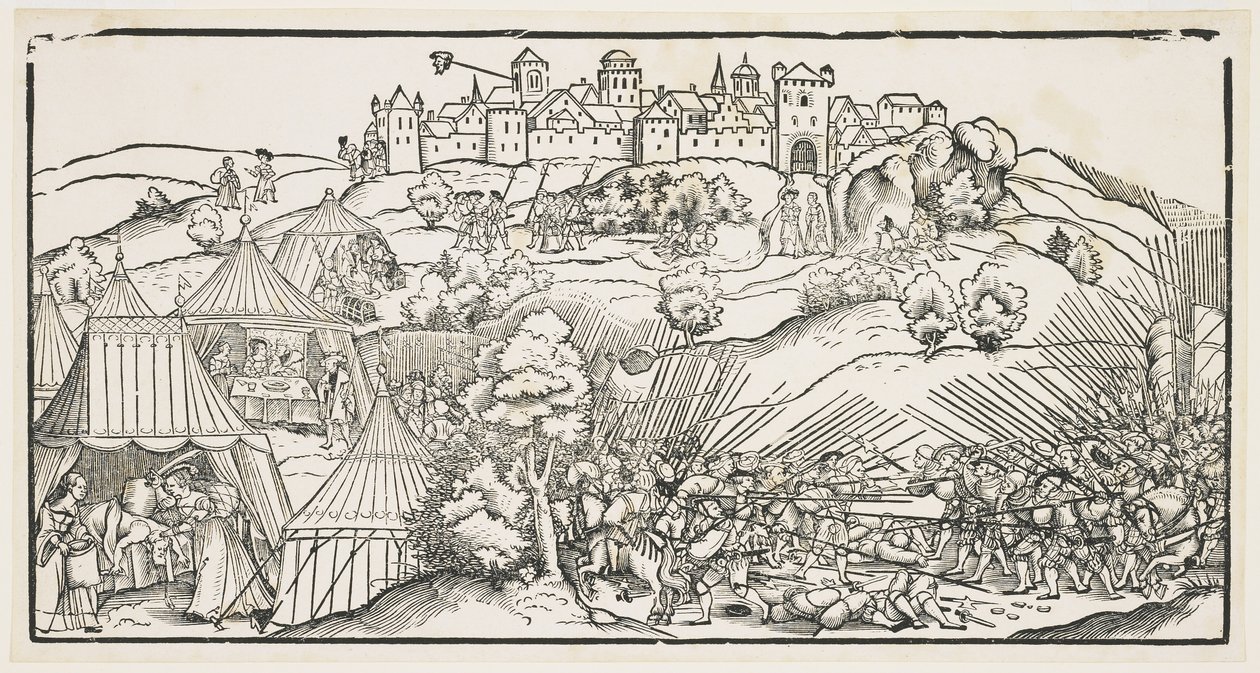 Judyta i Holofernes, 1493 autorstwa Michael Wolgemut