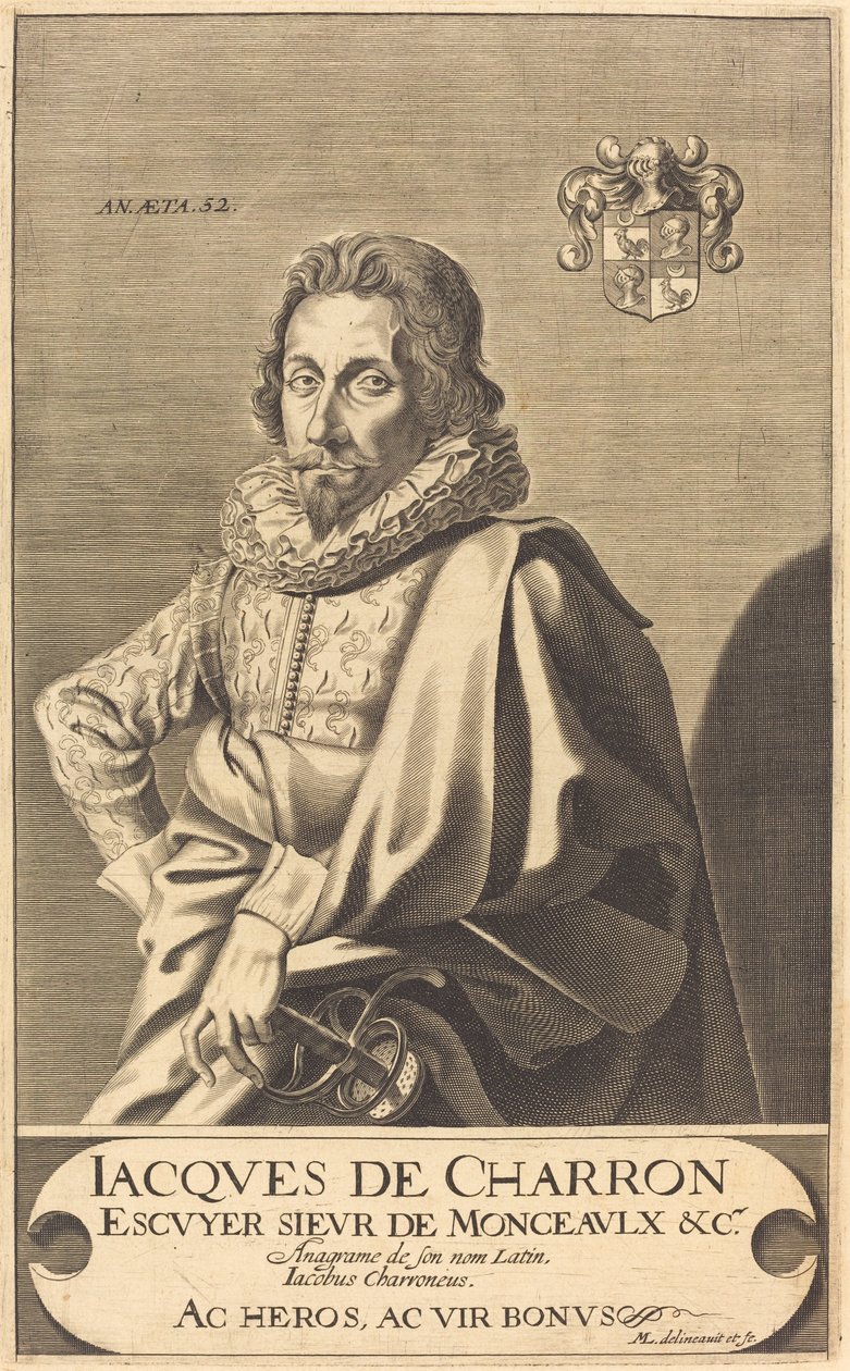 Jacques de Charron autorstwa Michel Lasne