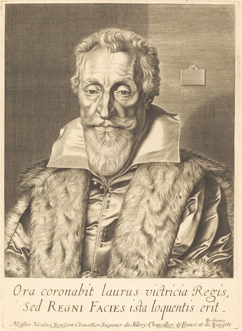 Nicolas Brulart autorstwa Michel Lasne
