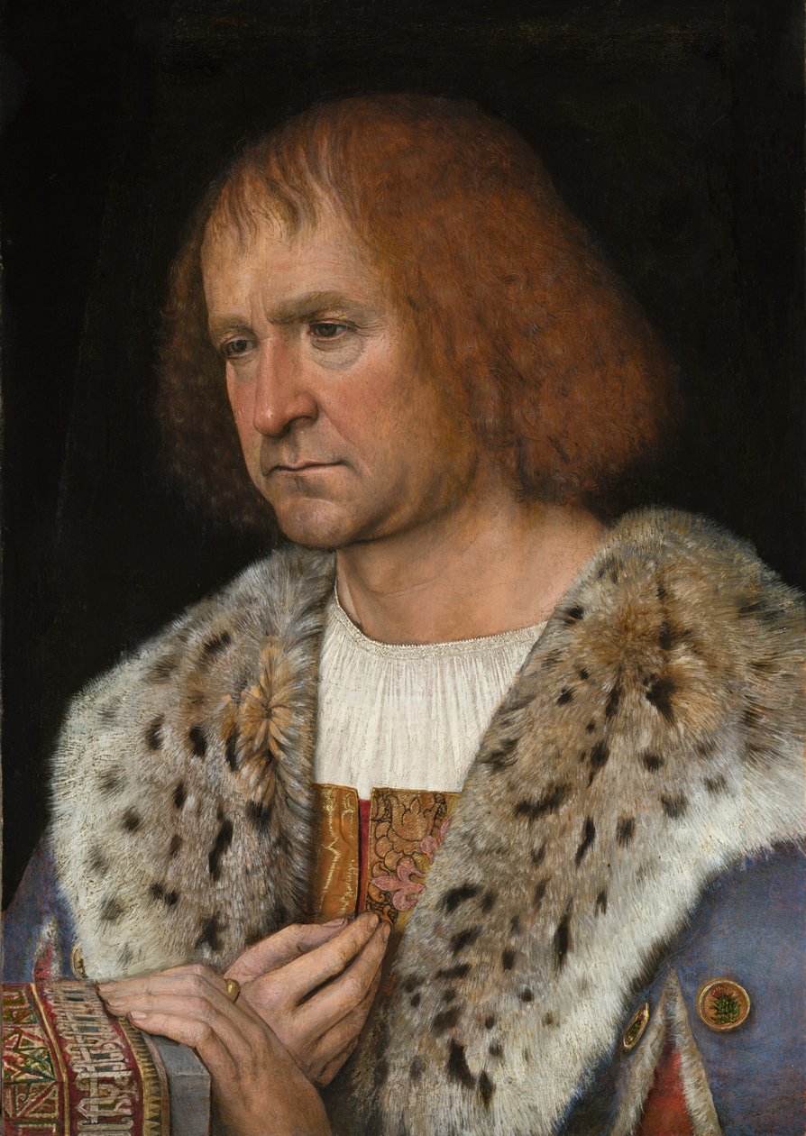 Portret Diego de Guevary (?) autorstwa Michel Sittow