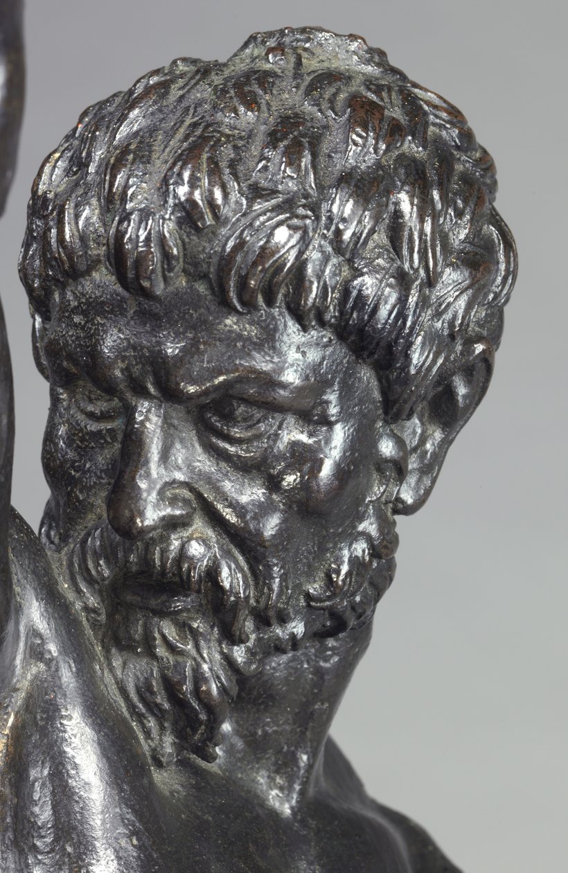 Nagie bachantki ujeżdżające pantery, c.1506-08 (brąz) autorstwa Michelangelo Buonarroti
