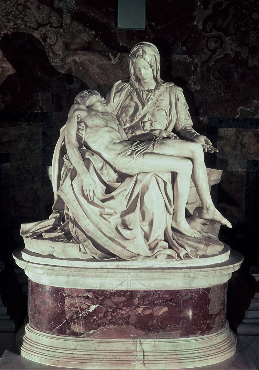 Pieta (marmur) autorstwa Michelangelo Buonarroti