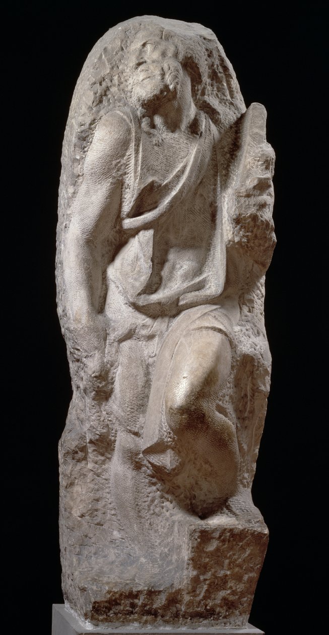 Św. Mateusz, 1506 (marmur) autorstwa Michelangelo Buonarroti