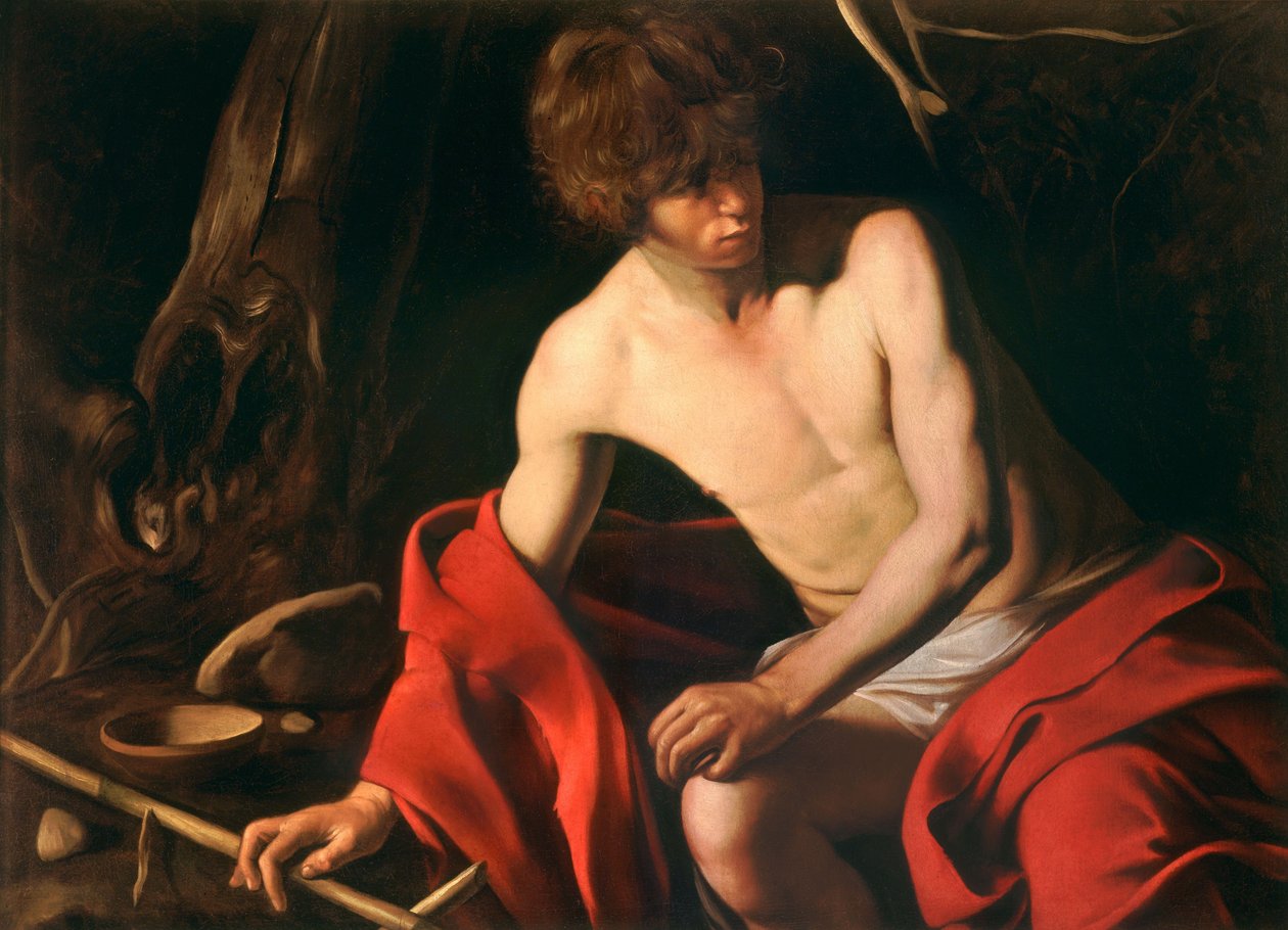 Jan Chrzciciel autorstwa Michelangelo Merisi Caravaggio