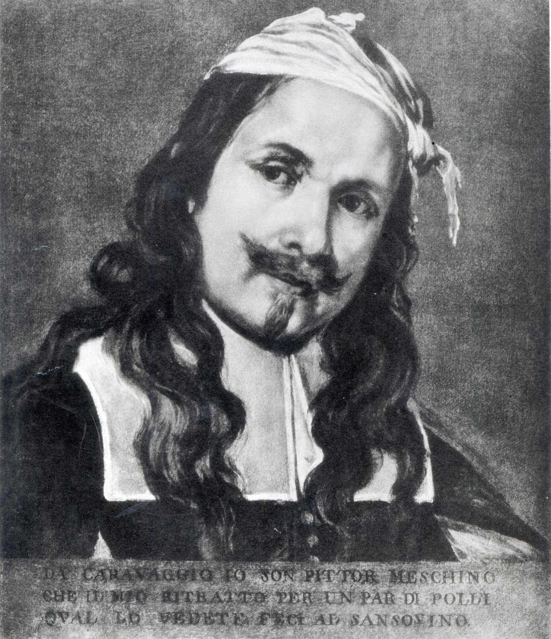 Autoportret autorstwa Michelangelo Merisi Caravaggio