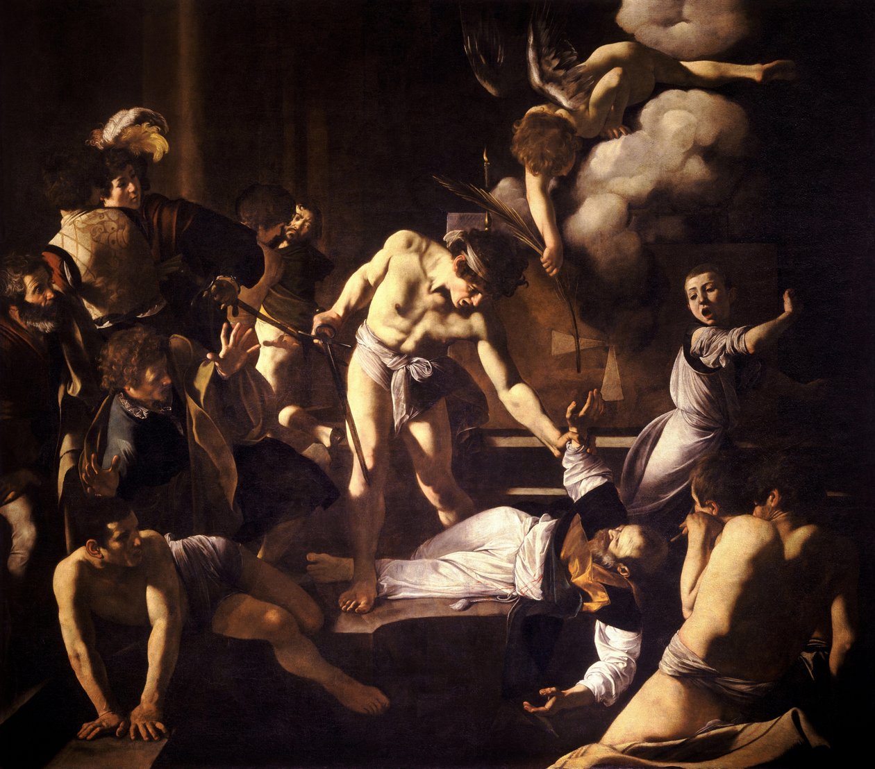 Męczeństwo św. Mateusza autorstwa Michelangelo Merisi Caravaggio