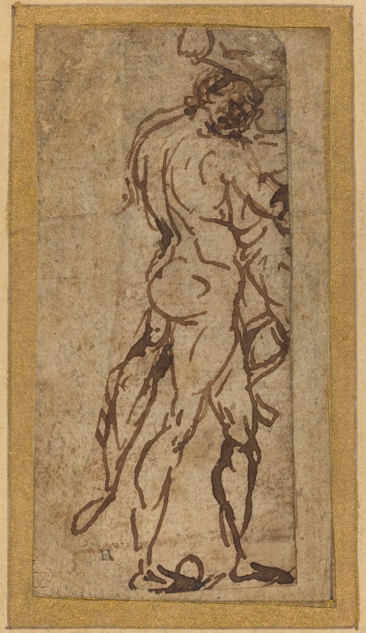 Dwie walki nagości autorstwa Michelangelo