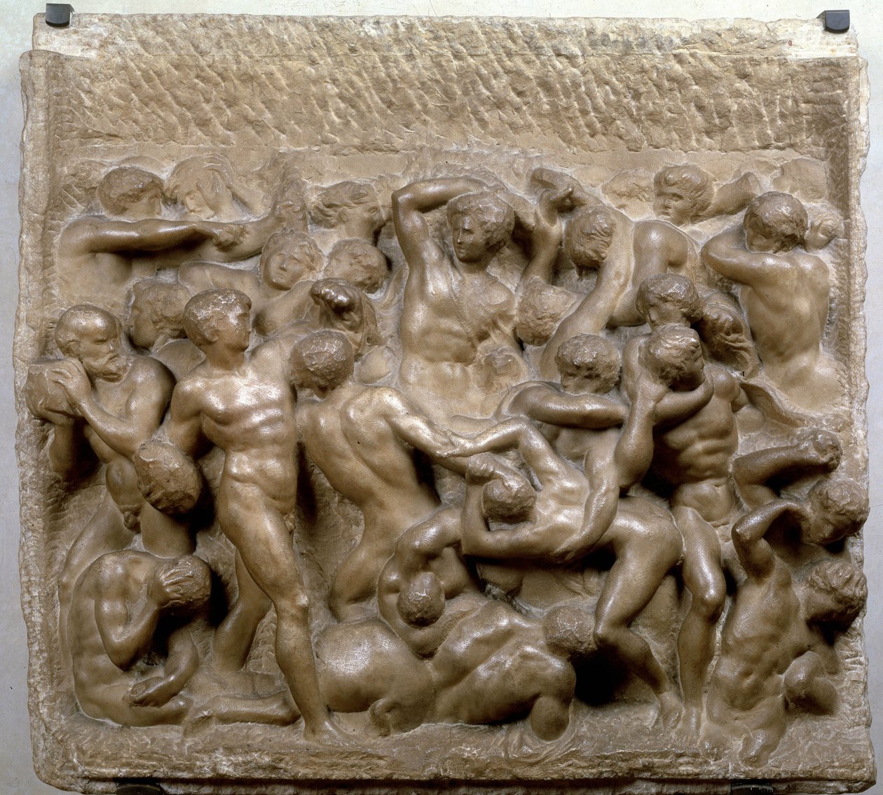 Bitwa centaurów autorstwa Michelangelo Buonarroti