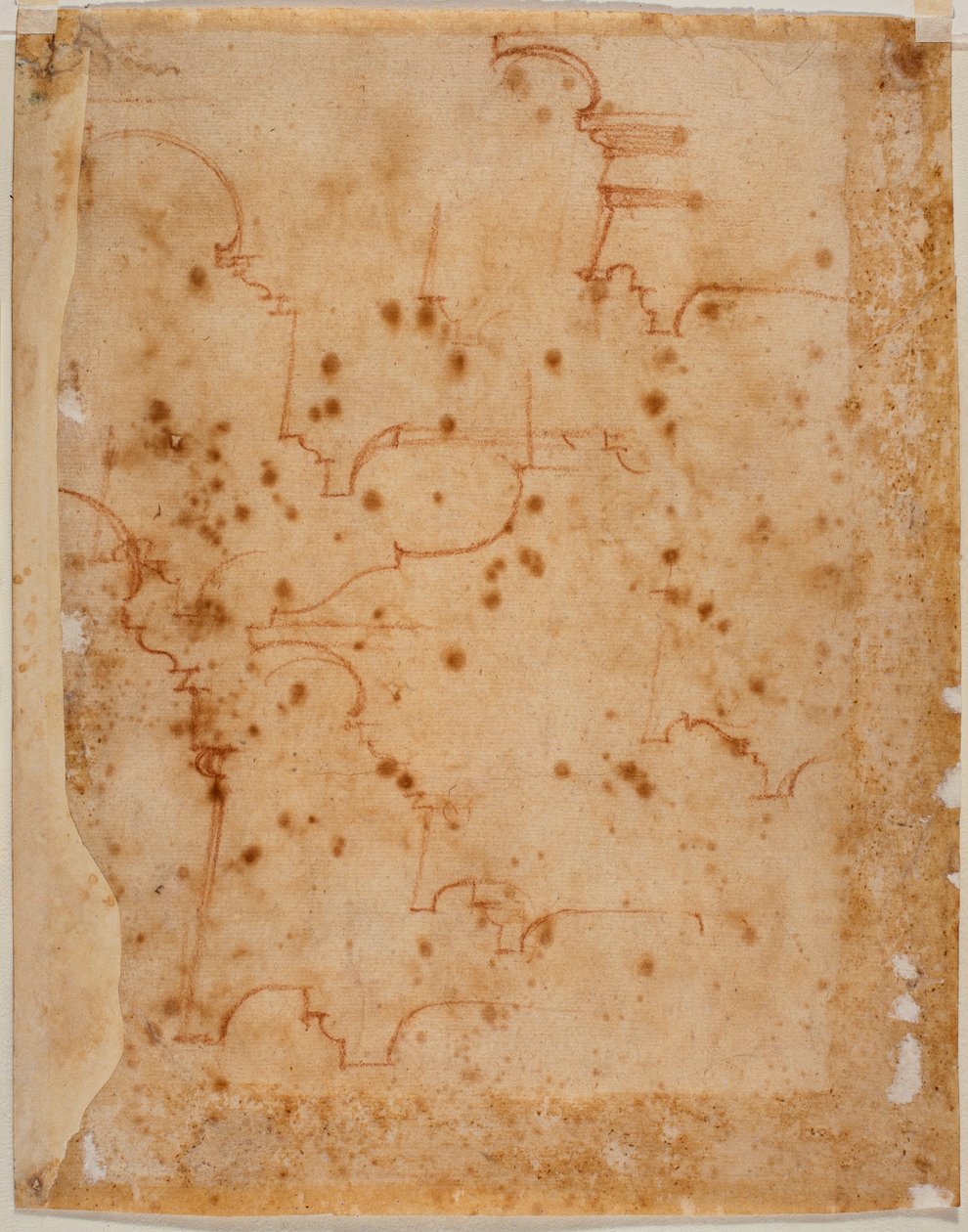 Ramy dla Laurentian curtilage autorstwa Michelangelo Buonarroti