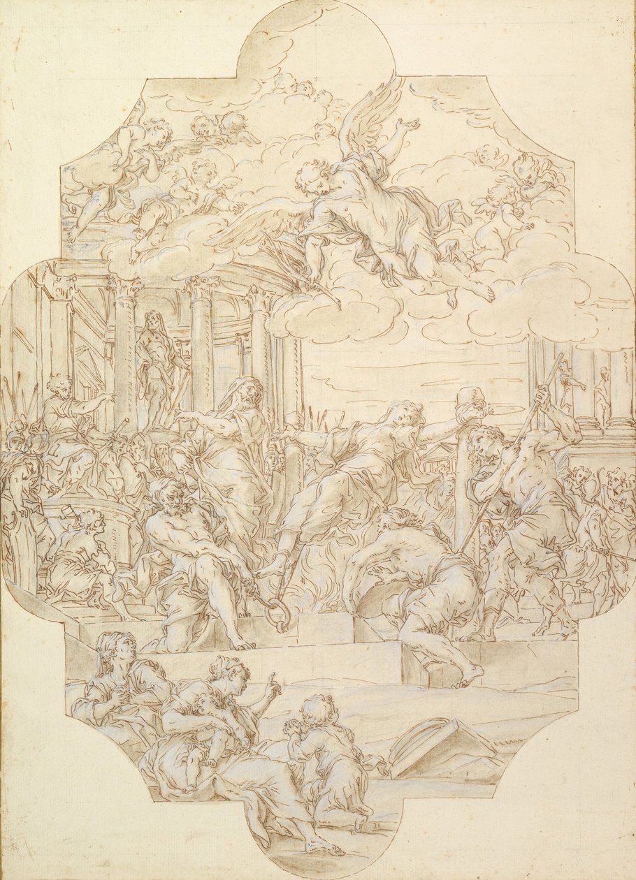 Męczeństwo św. Anastazji, 1721. autorstwa Michelangelo Cerruti