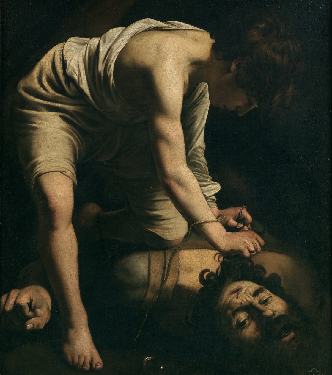 Dawid z głową Goliata autorstwa Michelangelo Merisi Caravaggio
