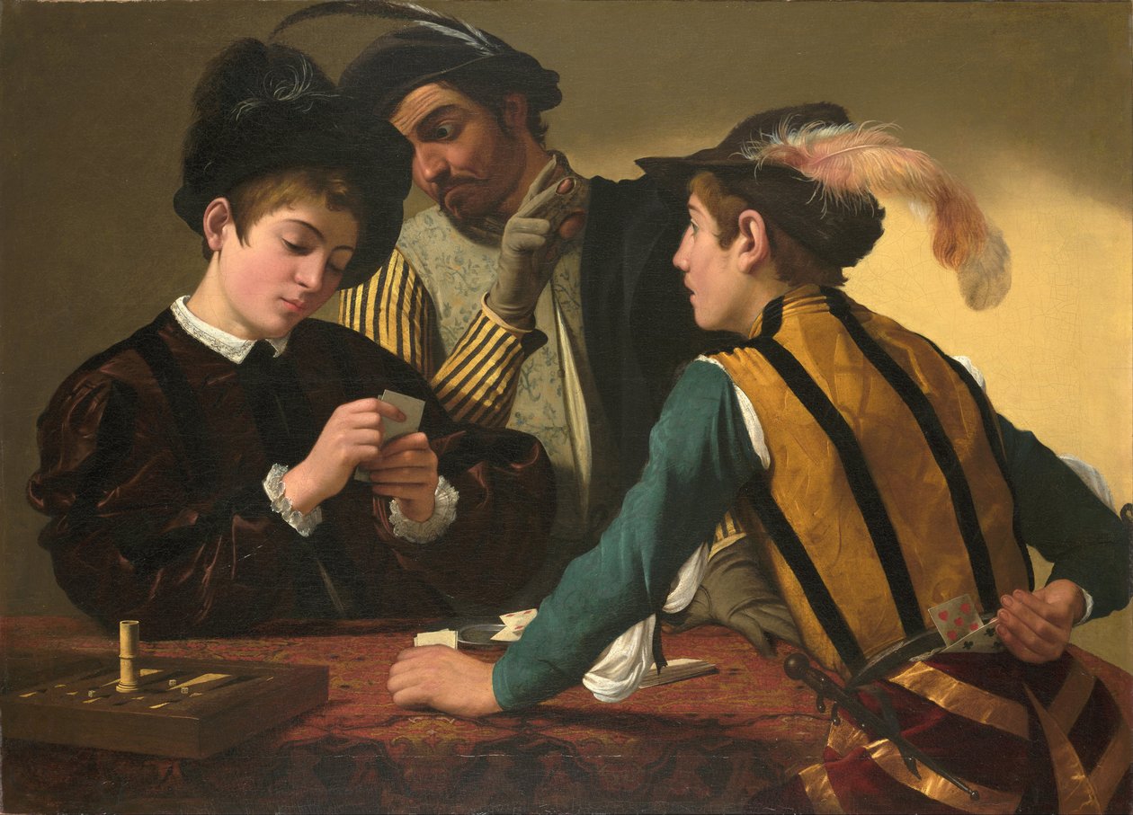 Karciani autorstwa Michelangelo Merisi Caravaggio