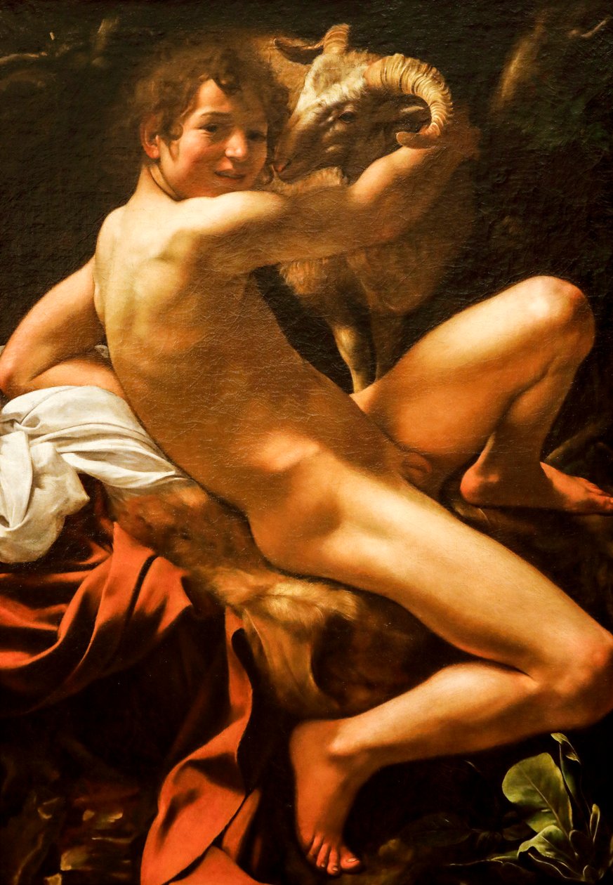 Św. Jan Chrzciciel autorstwa Michelangelo Merisi da Caravaggio