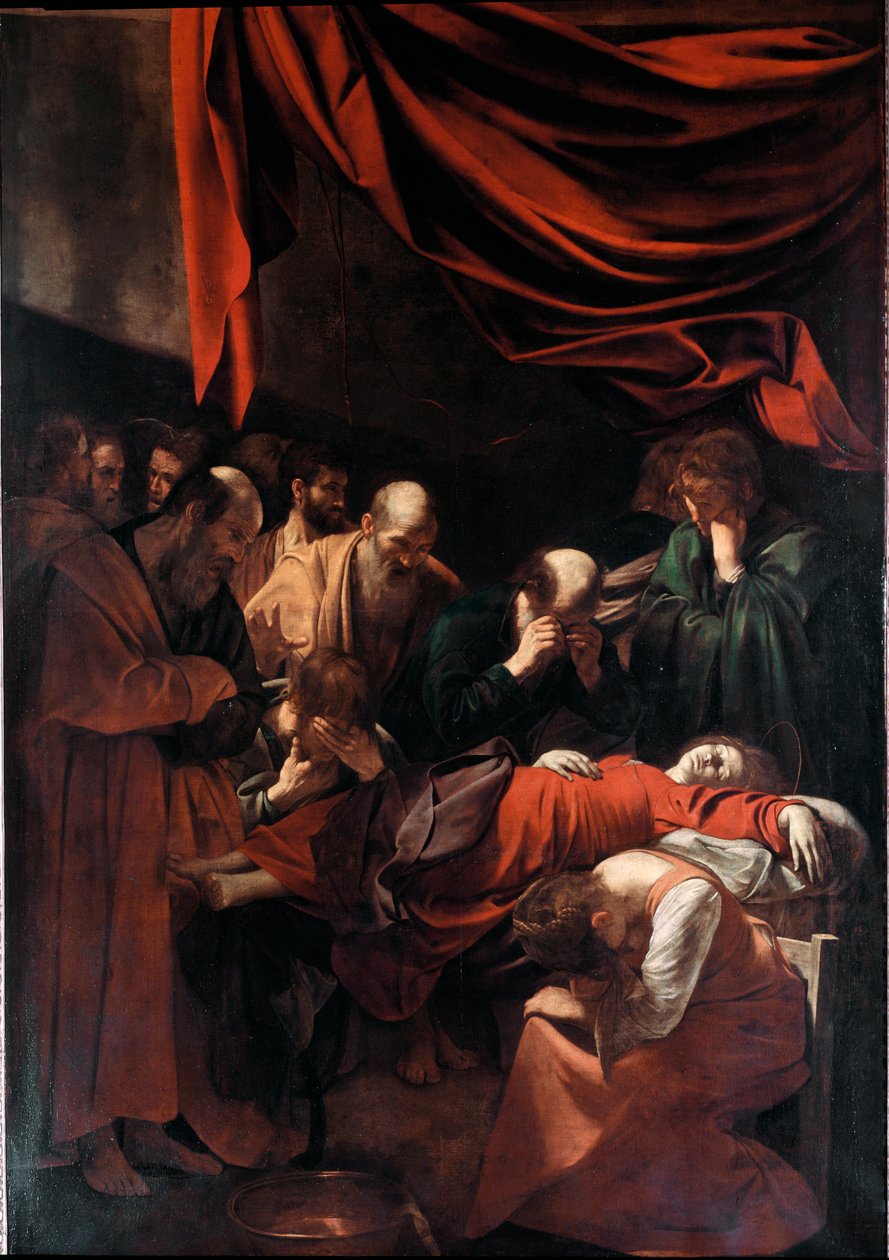 Śmierć Dziewicy autorstwa Michelangelo Merisi da Caravaggio