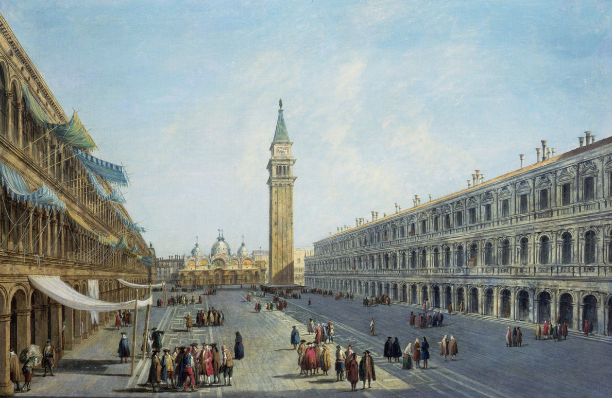 Plac św. Marka autorstwa Michele Marieschi