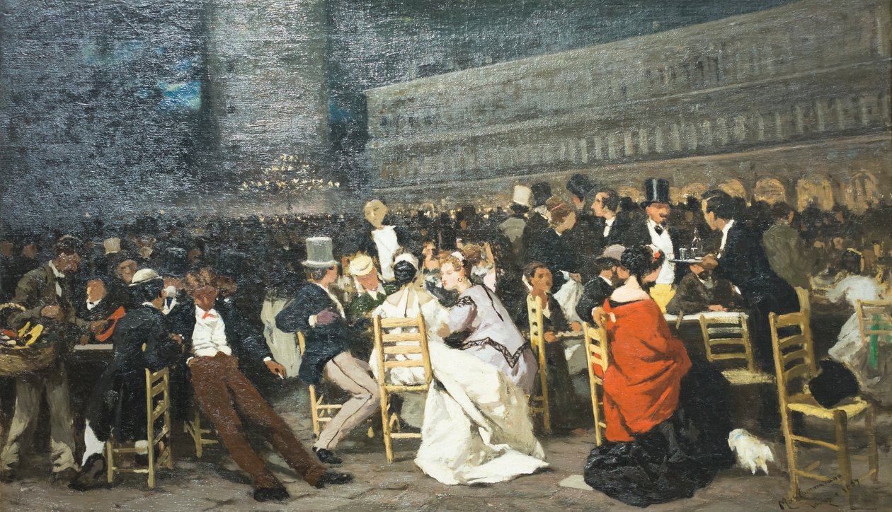 Plac Świętego Marka autorstwa Michele Cammarano
