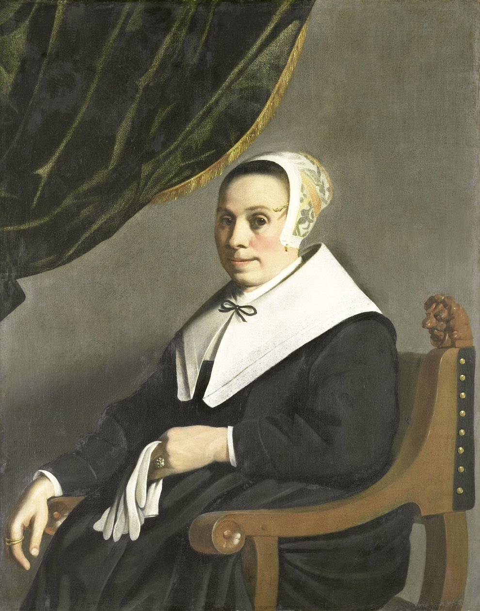 Portret kobiety autorstwa Michiel Nouts