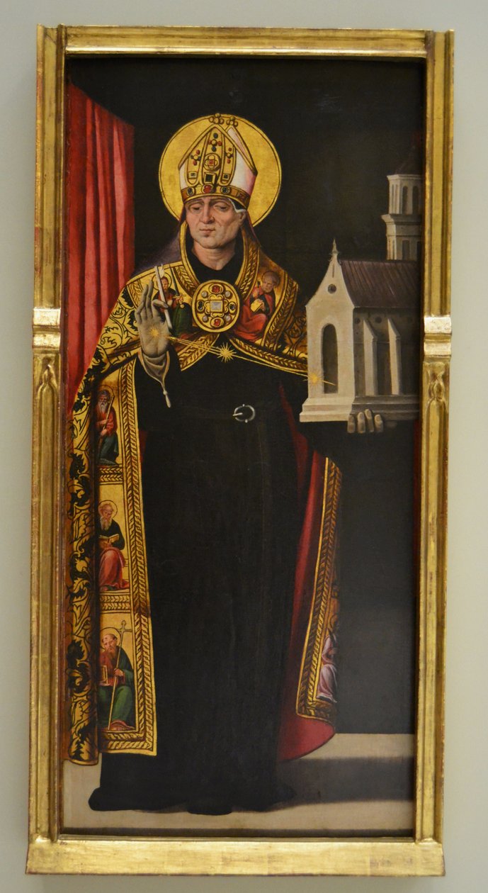 Święty Augustyn autorstwa Miguel del Prado