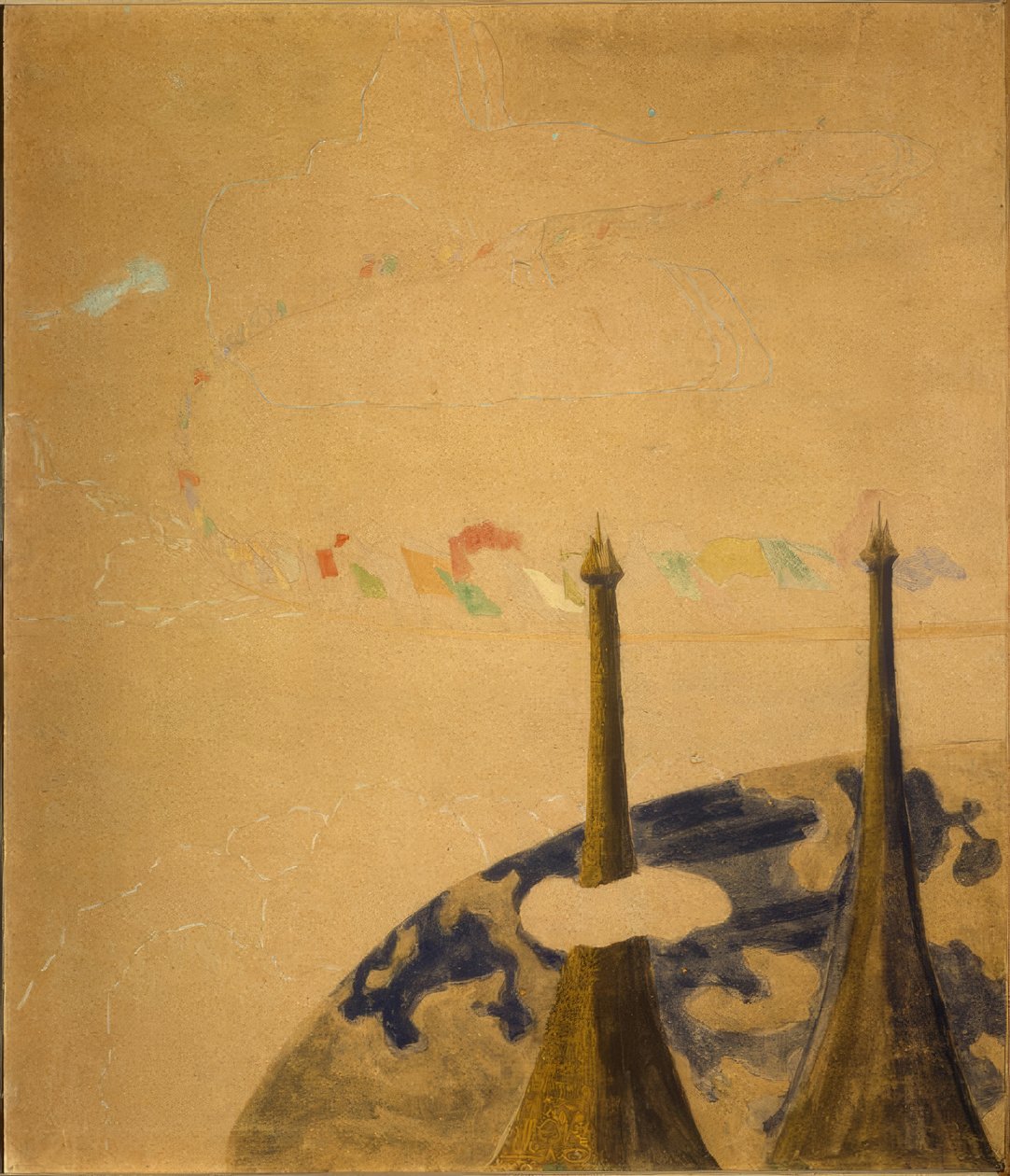Finał (Sonaty II) autorstwa Mikalojus Konstantinas Čiurlionis