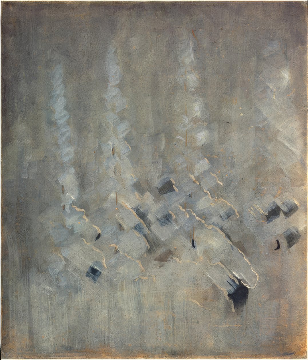 Zima (VII) autorstwa Mikalojus Konstantinas Čiurlionis
