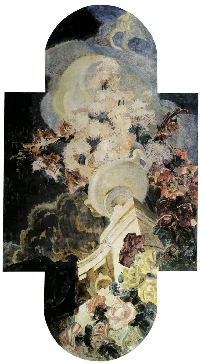 Chryzantemy, 1894. autorstwa Mikhail Aleksandrovich Vrubel