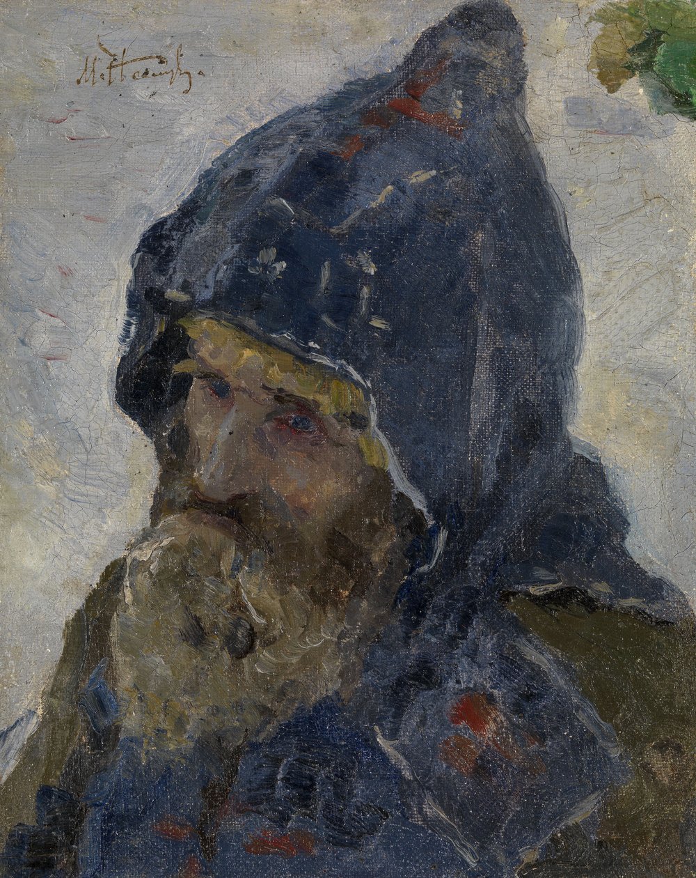 Święty Sergiusz z Radoneża autorstwa Mikhail Vasilievich Nesterov