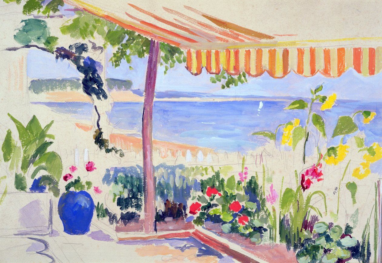 Widok dorzecza Arcachon autorstwa Mildred Bendall