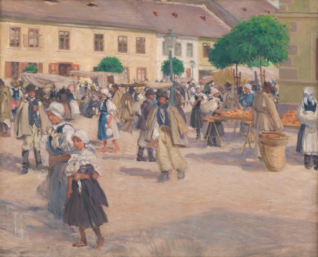 Rynek Myjava autorstwa Milos Jiranek