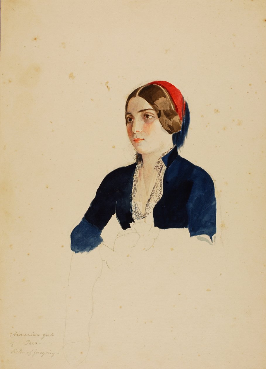 Ormiańska dziewczyna z Pery, b.d. autorstwa Miner Kilbourne Kellogg
