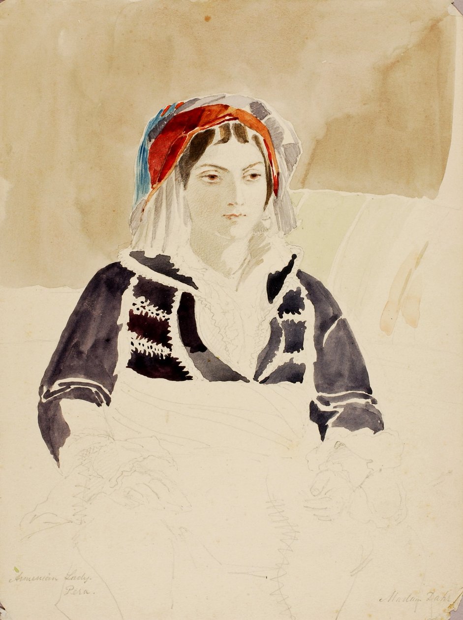 Armenian Lady, Pera autorstwa Miner Kilbourne Kellogg