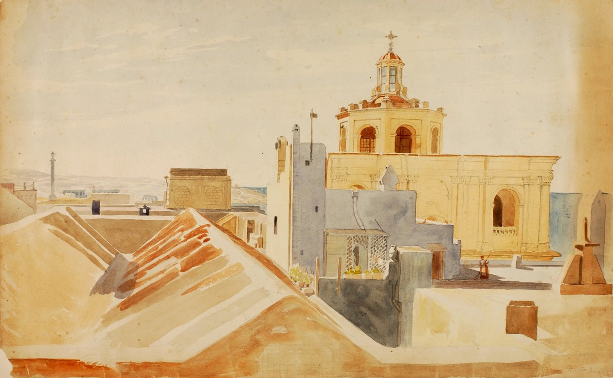 Malta, 1844. autorstwa Miner Kilbourne Kellogg