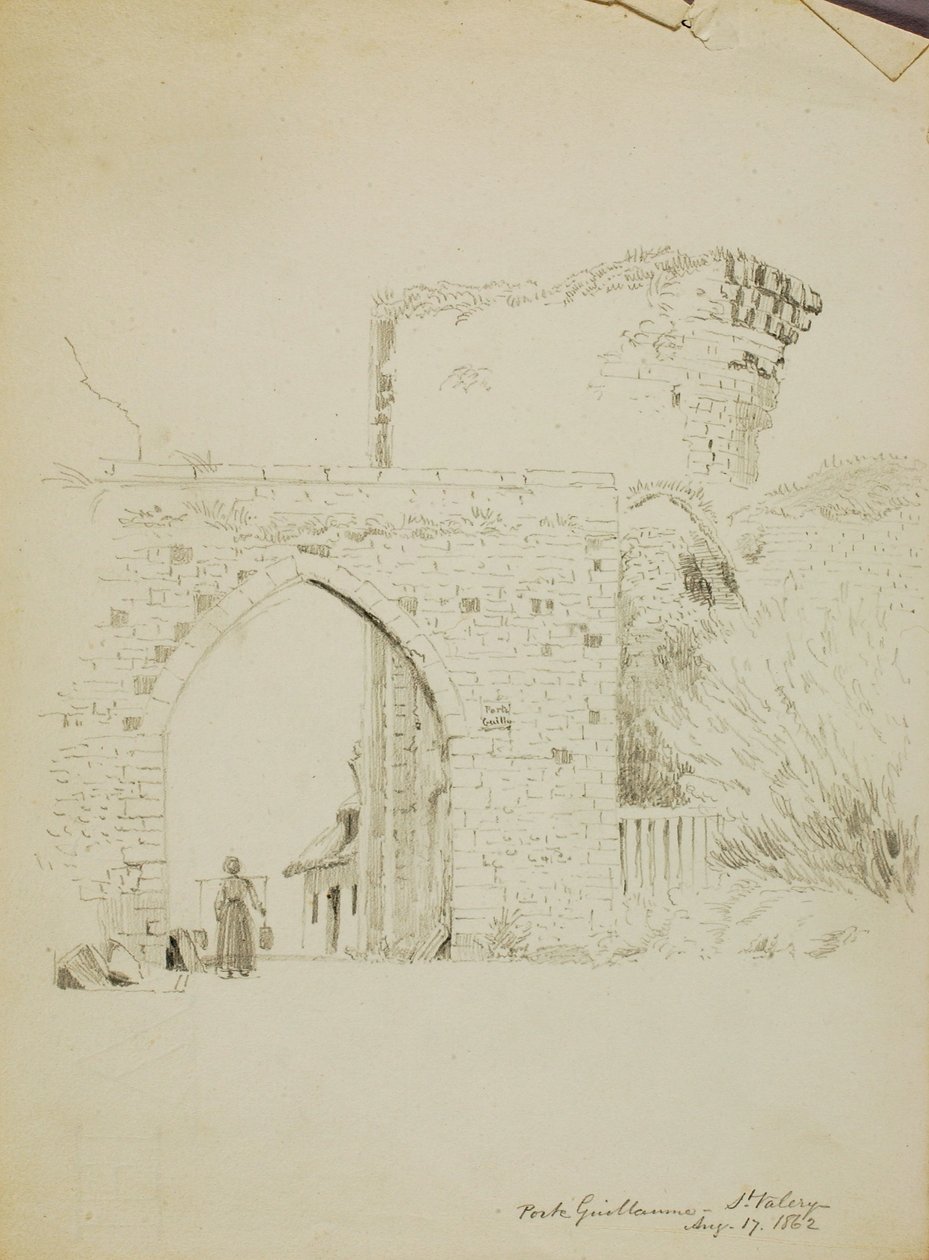 Porte Guillaume, St Valery autorstwa Miner Kilbourne Kellogg