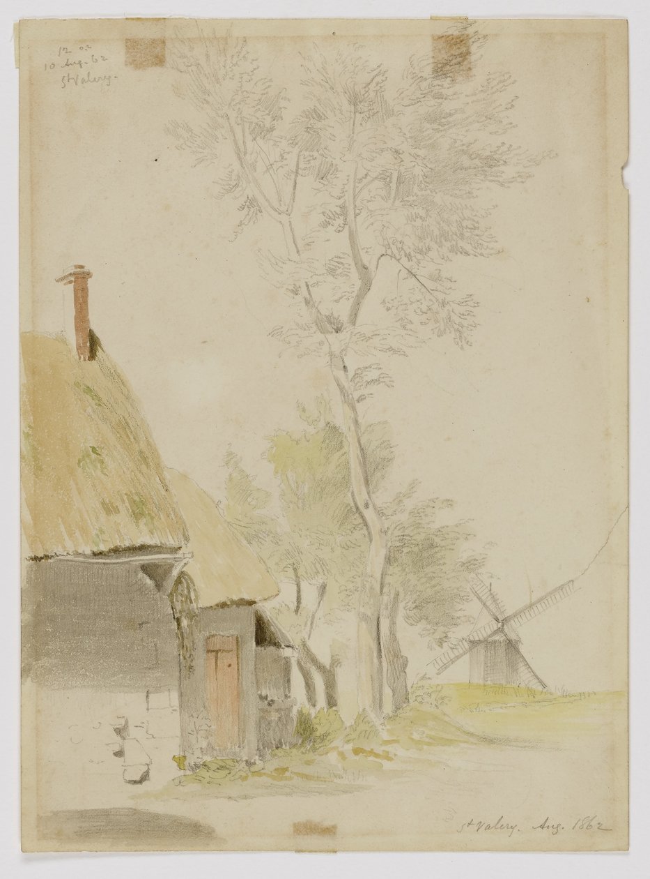 Wiatrak, St. Valery autorstwa Miner Kilbourne Kellogg