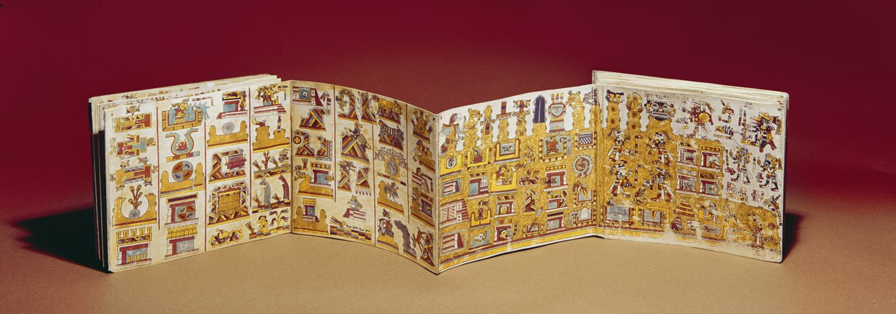 Kodeks Watykański autorstwa Mixtec