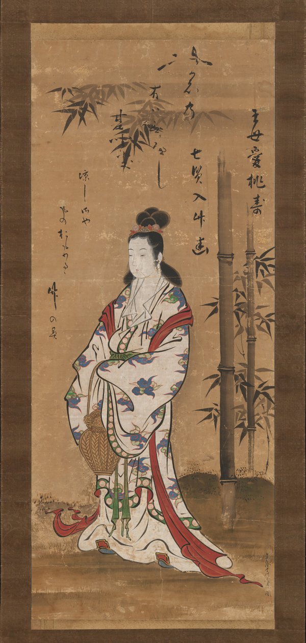 Jajko rybne Kanon. autorstwa Miyagawa Chōshun