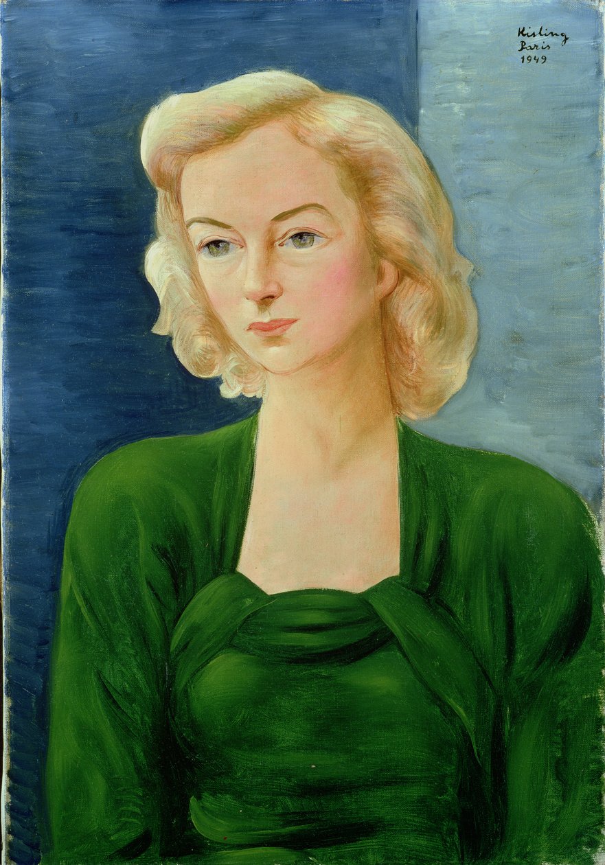 Portret Madame Martin autorstwa Moise Kisling