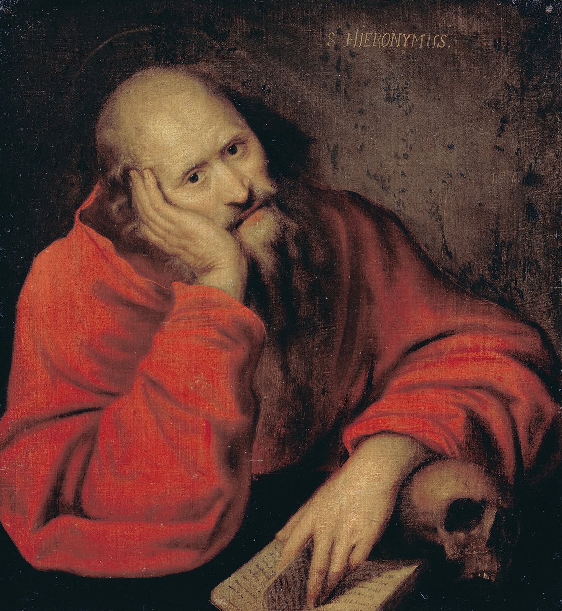 Św. Hieronim autorstwa Monogrammist I.C.