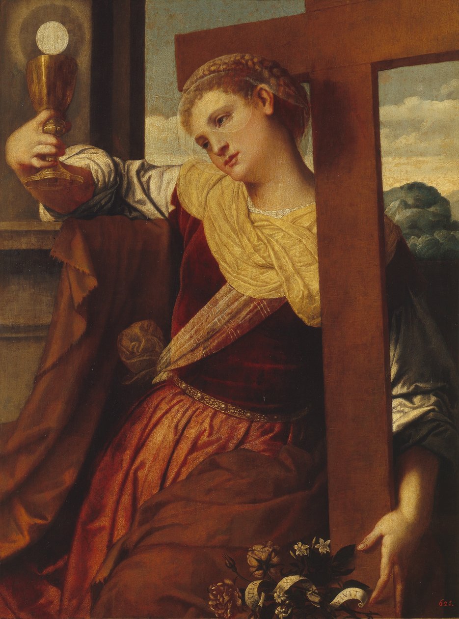 Alegoria Wiary autorstwa Moretto da Brescia