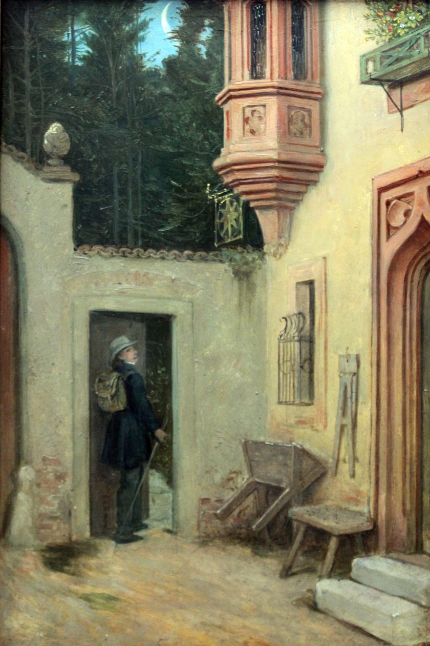 Pożegnanie o świcie autorstwa Moritz Ludwig von Schwind