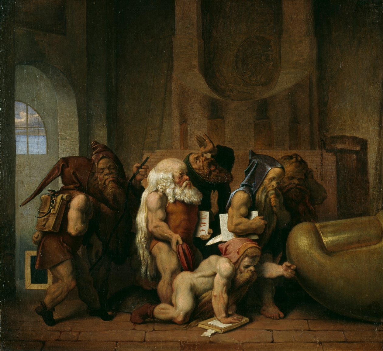 Krasnale w Bawarii autorstwa Moritz Ludwig von Schwind