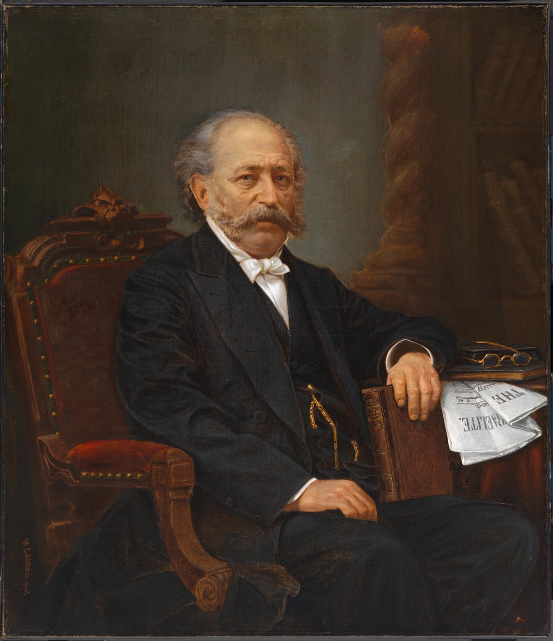 Isaac Mayer Wise, 1881. autorstwa Morris Goldstein