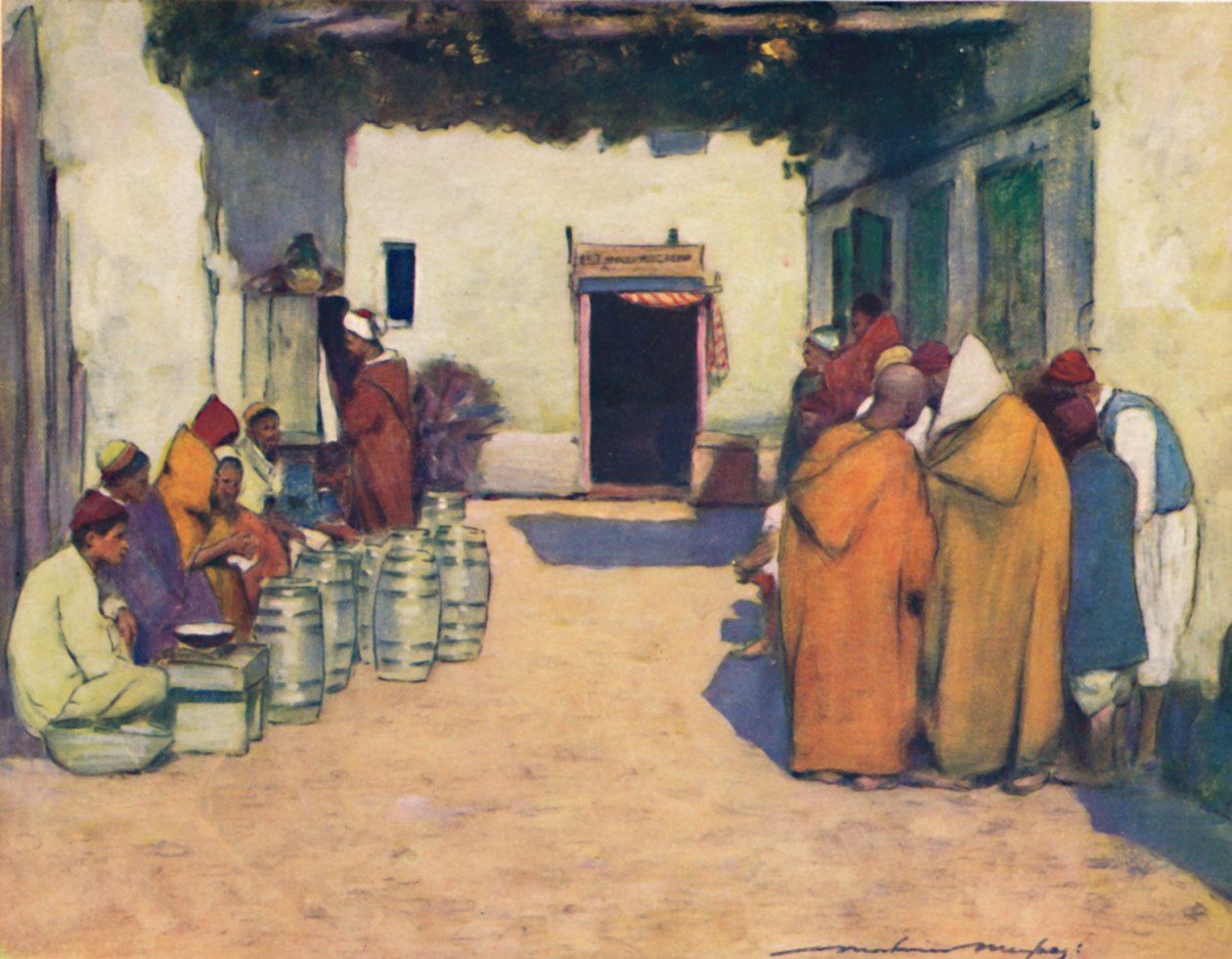 Dziedziniec, 1903 autorstwa Mortimer L Menpes