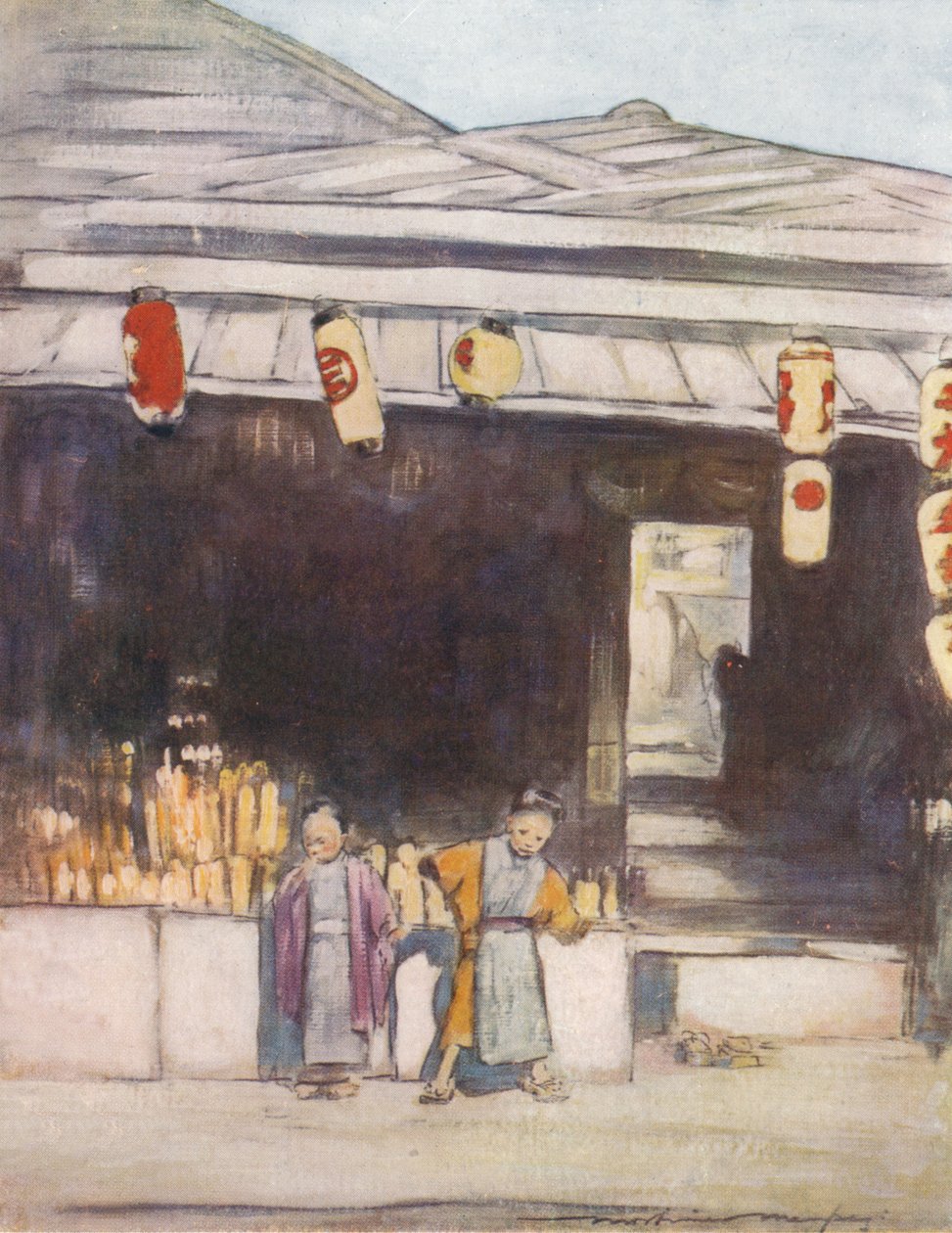 „Malarz znaków”, c1887, 1901 autorstwa Mortimer L Menpes