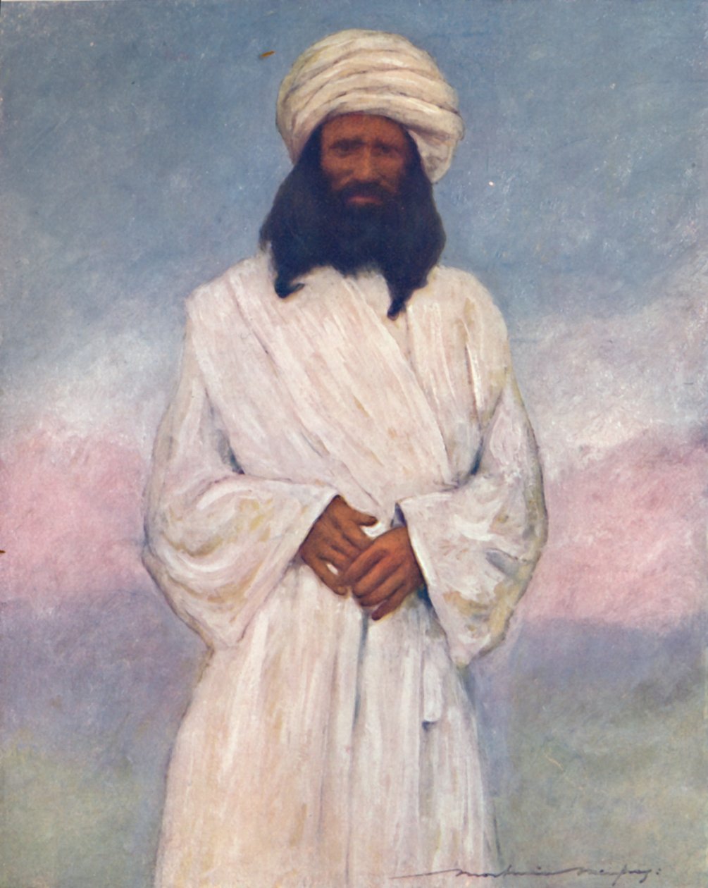 „Z gór, Beludżystan”, 1903 autorstwa Mortimer L Menpes